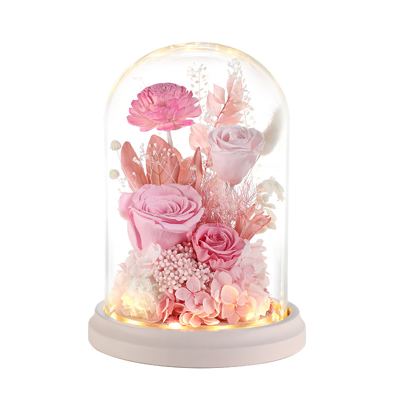 [V-day] Preserved Flower 864 (w led lights)