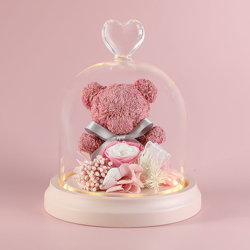 [V-day] Preserved Flower 388 (w led lights)