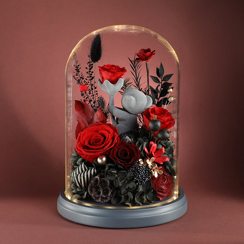 Preserved Flower 886 (w led lights)