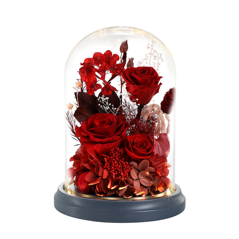 [V-day] Preserved Flower 863 (w led lights)