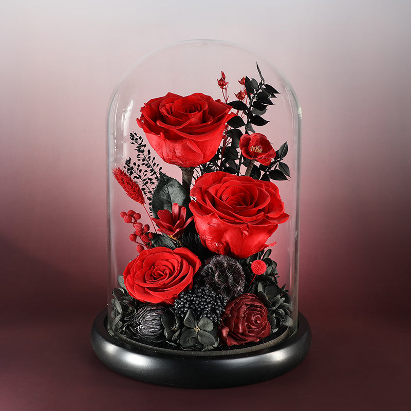 [V-day] Preserved Flower 890 (w led lights)