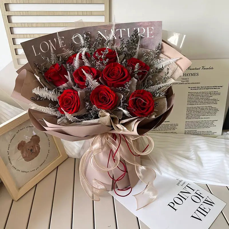 Preserved Flower Bouquet 018