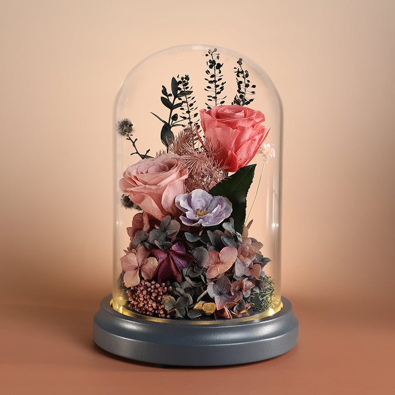 [V-day] Preserved Flower 876 (w led lights)