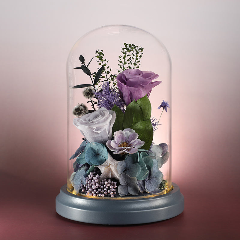 [V-day] Preserved Flower 878 (w led lights)