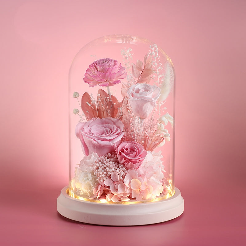 [V-day] Preserved Flower 864 (w led lights)