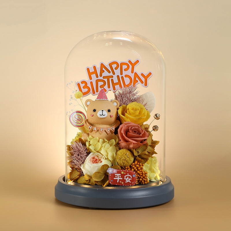 Preserved Flower 868 (w led lights)