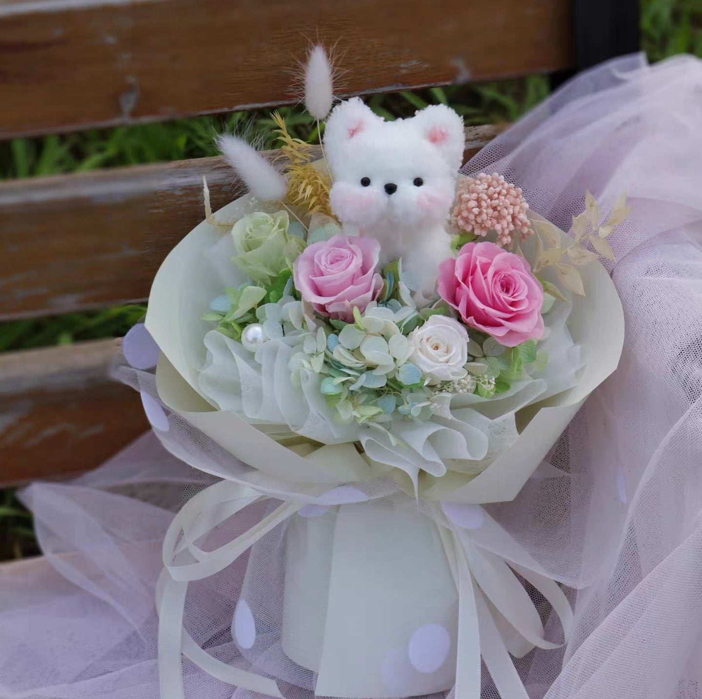 Preserved Flower Bouquet 006