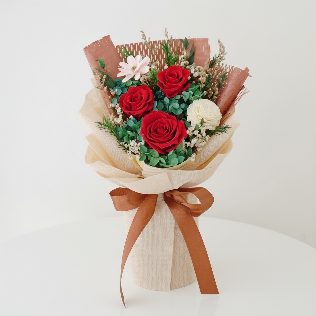 [V-day] Preserved Flower Bouquet 070