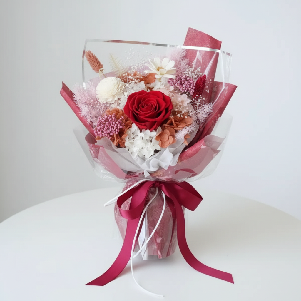 [V-day] Preserved Flower Bouquet 072