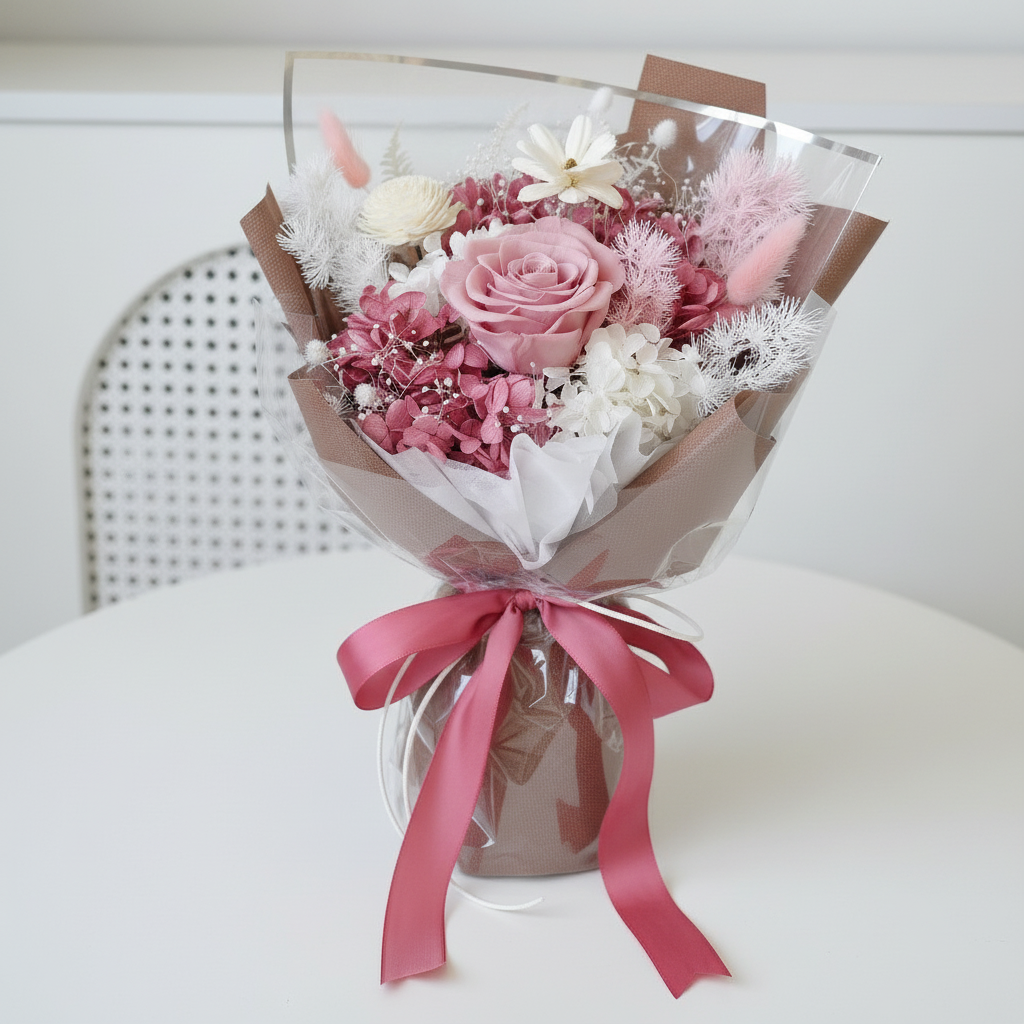 [V-day] Preserved Flower Bouquet 073