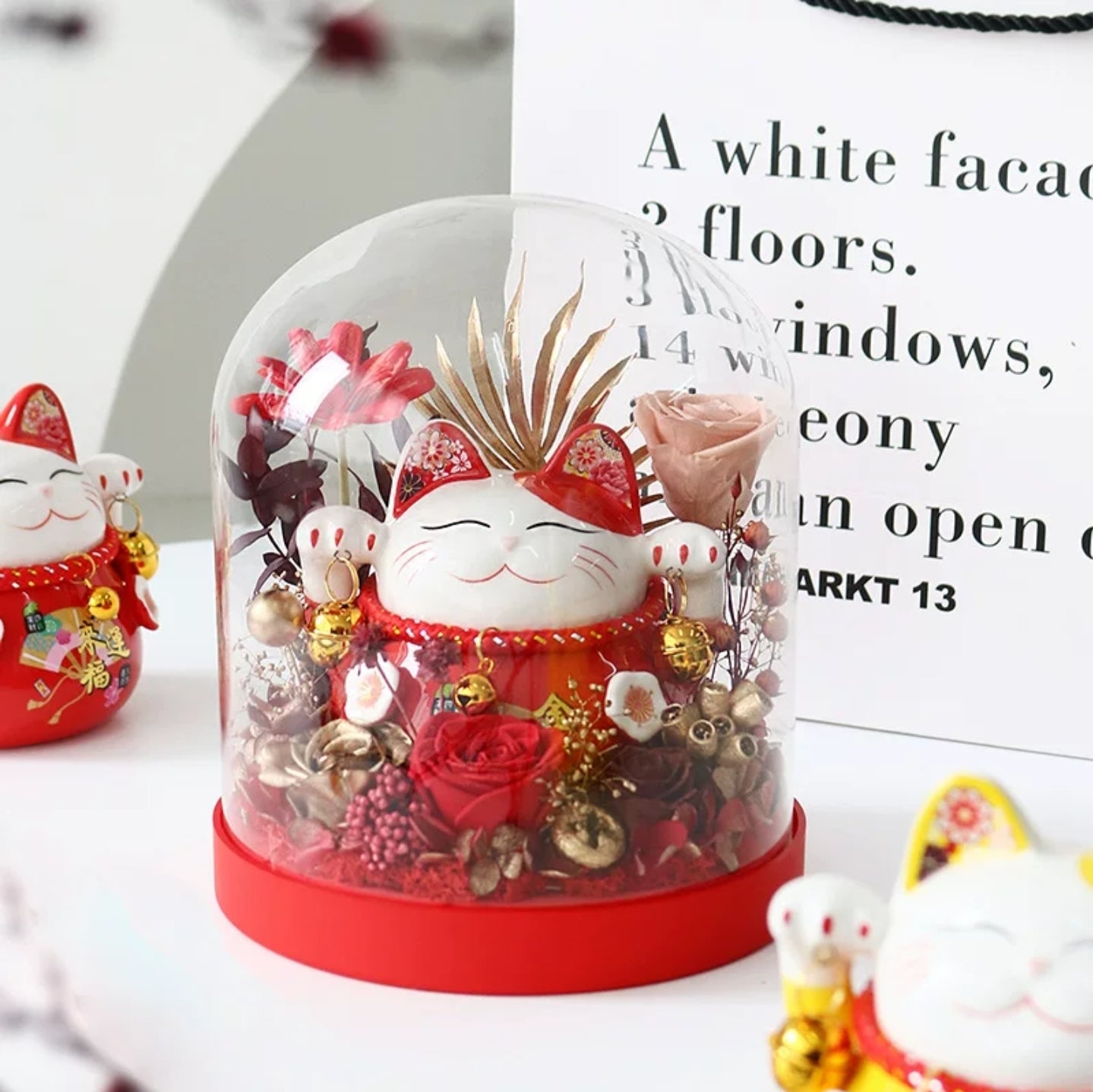 [V-day] Preserved Flower 962 (w led lights)