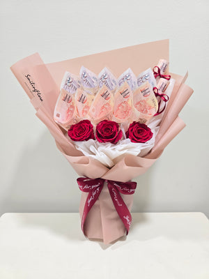 Money Bouquet 07 (Preserved Flower)