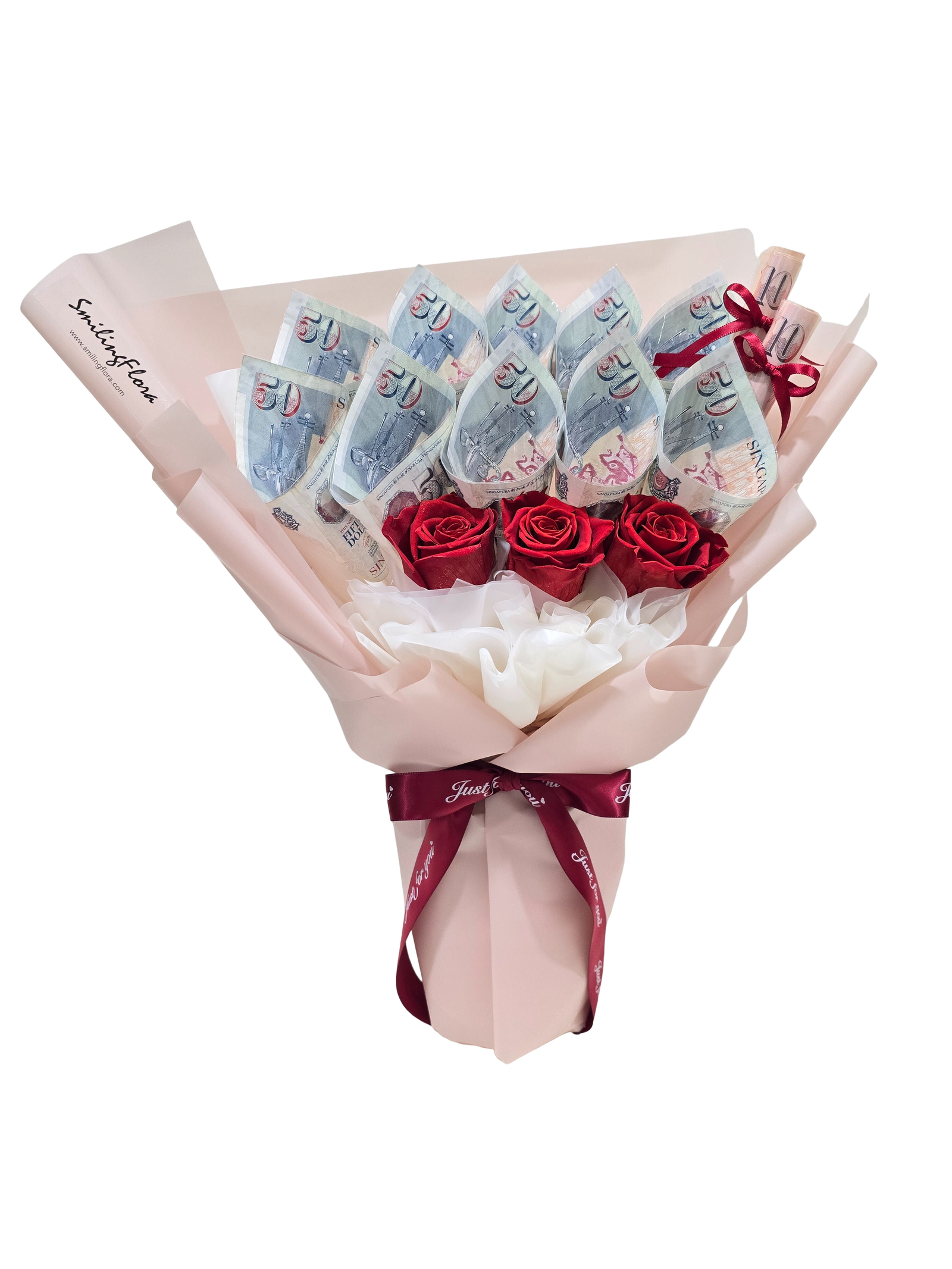 Money Bouquet 07 (Preserved Flower)