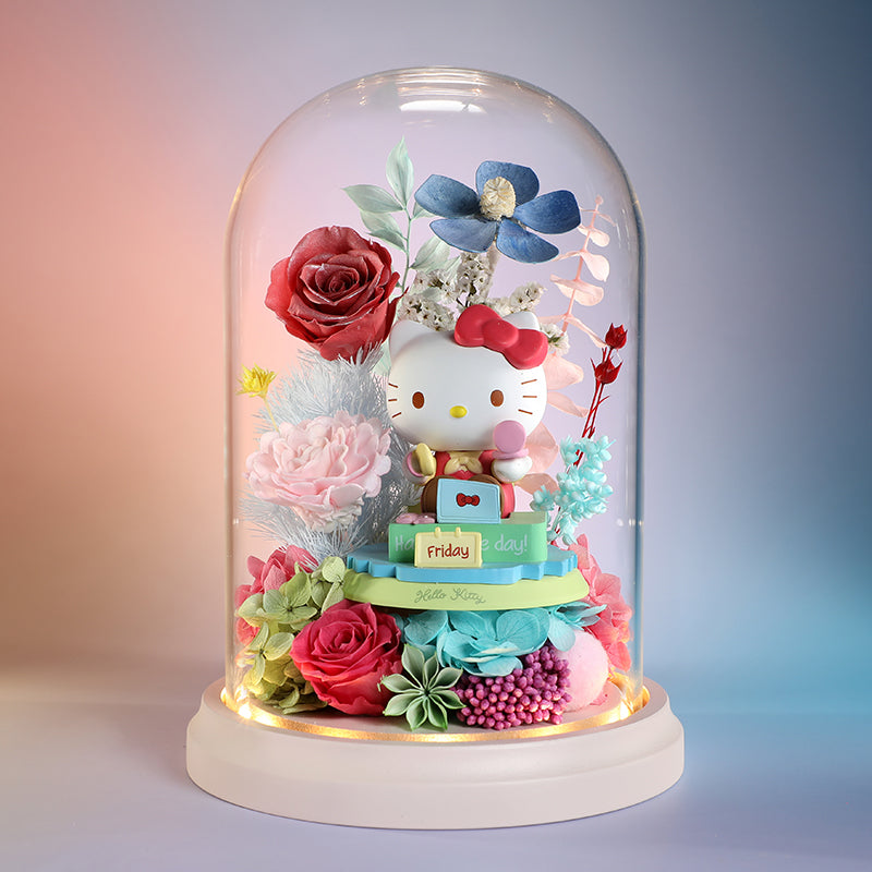 [V-day] Preserved Flower 975 (w led lights)