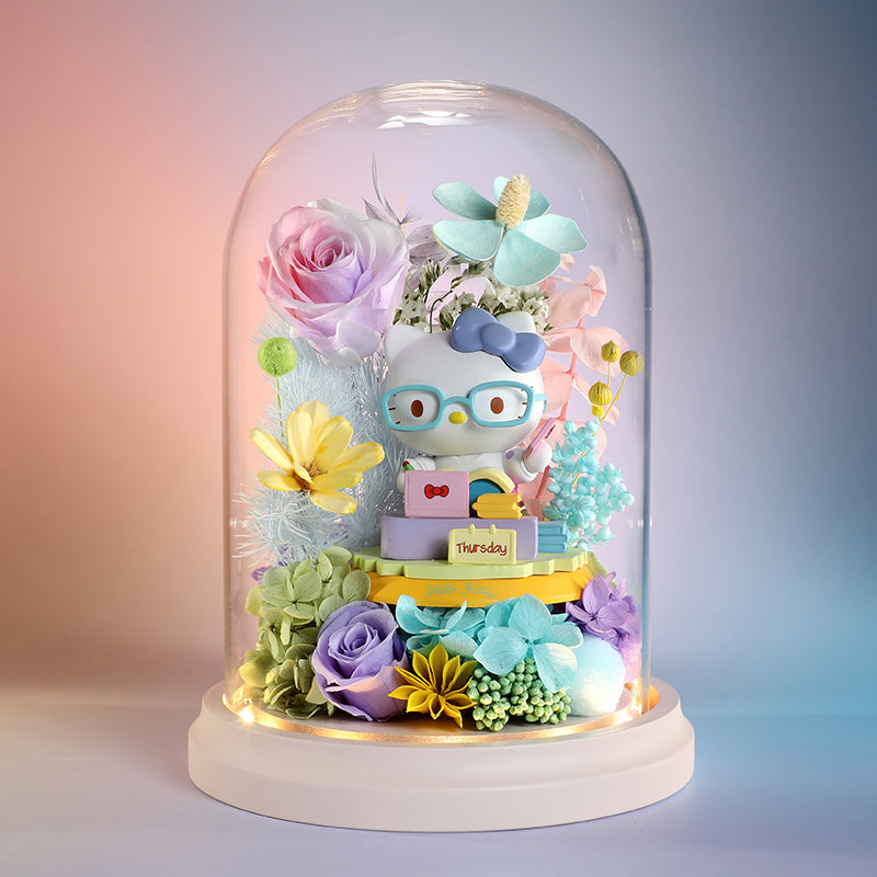 [V-day] Preserved Flower 974 (w led lights)