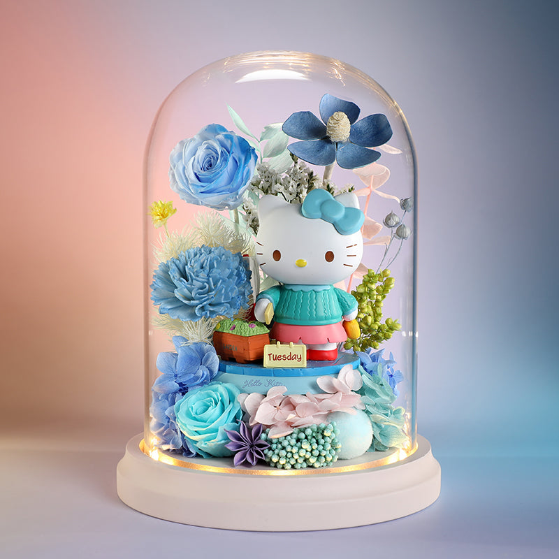 [V-day] Preserved Flower 972 (w led lights)