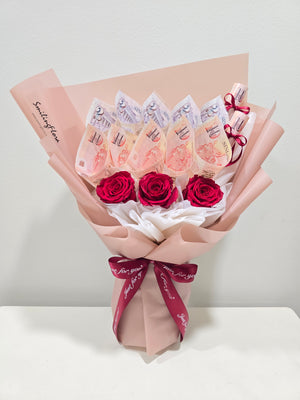 Money Bouquet 07 (Preserved Flower)