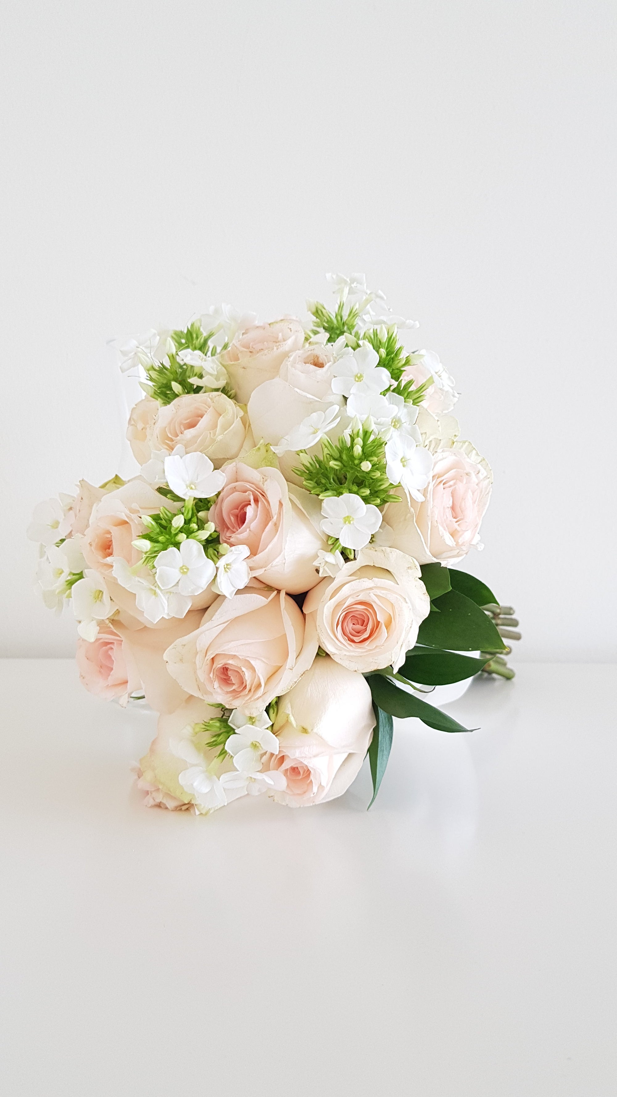 Simple Bridal Bouquet - Fav Florist Singapore