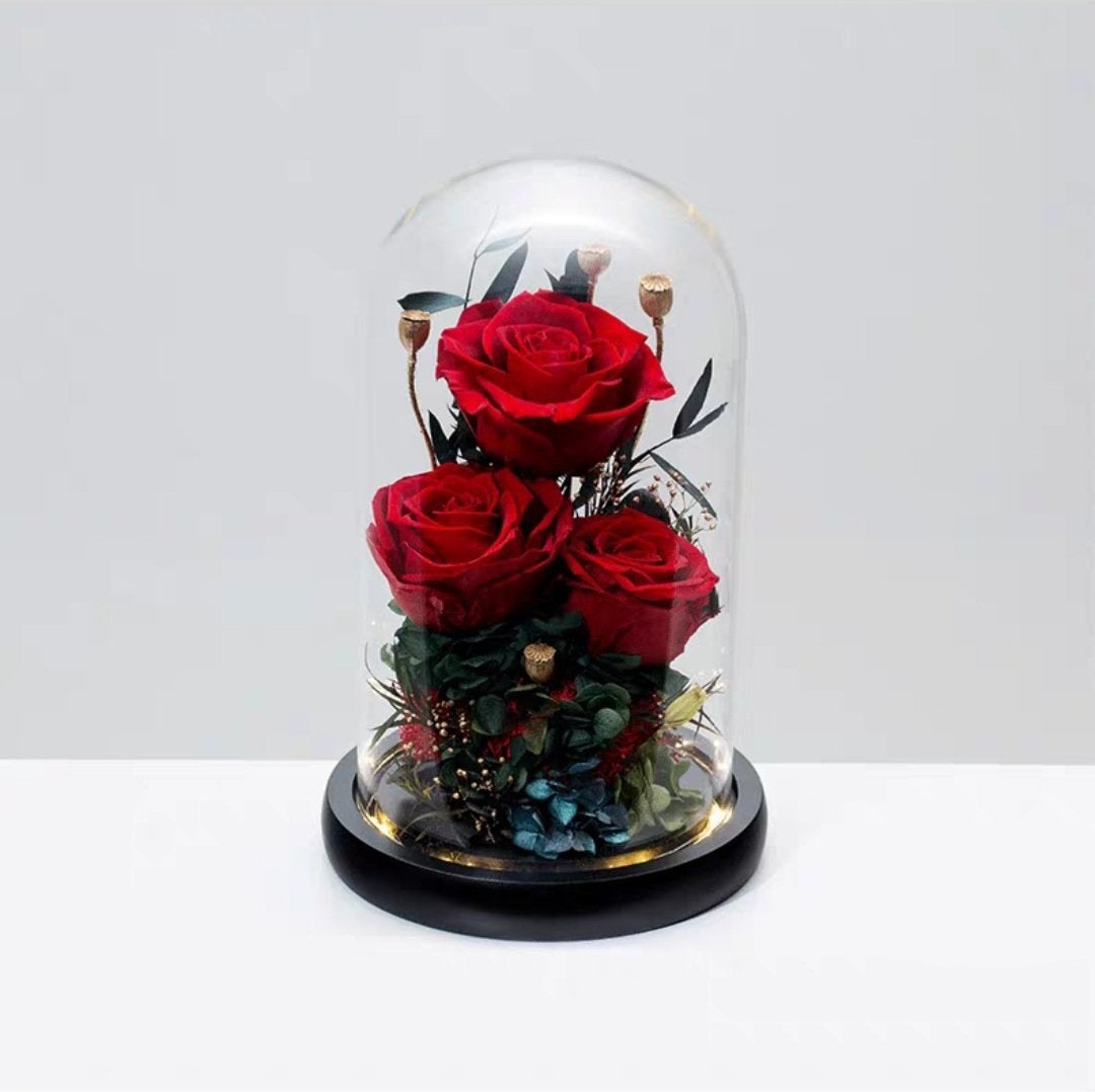 [V-day] Preserved Flower 552 (w led lights)