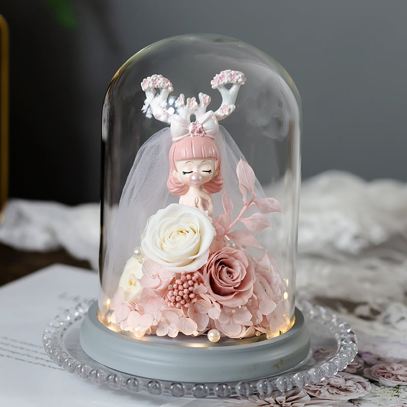 Preserved Flower 703 (w led lights)