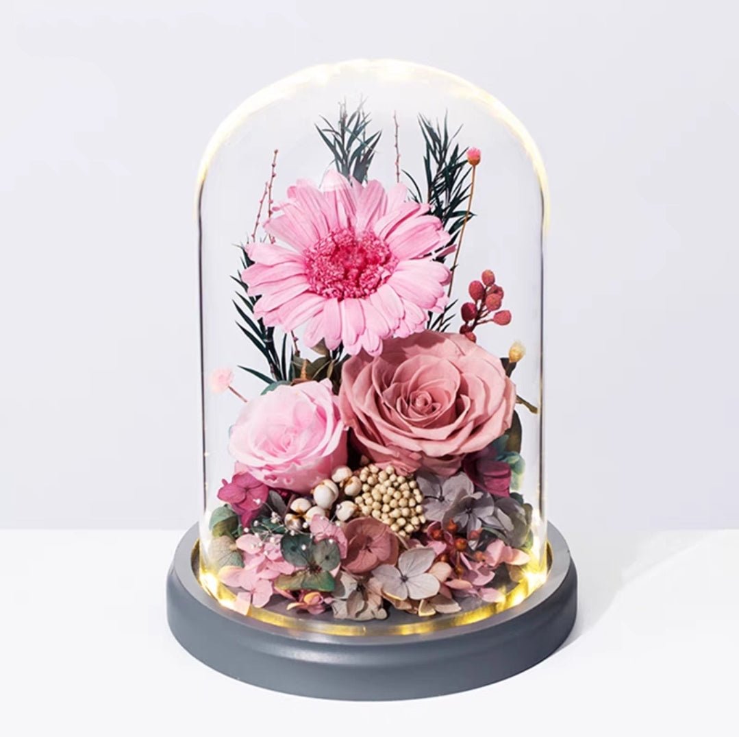 [V-day] Preserved Flower 702 (w led lights)