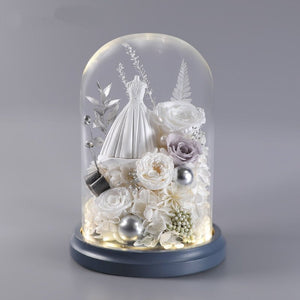 [V-day] Preserved Flower 678 (w led lights)