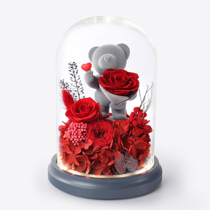 [V-day] Preserved Flower 683 (w led lights)