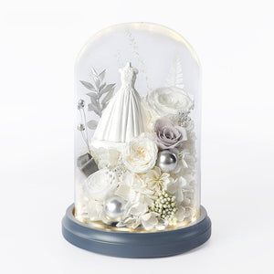 [V-day] Preserved Flower 678 (w led lights)