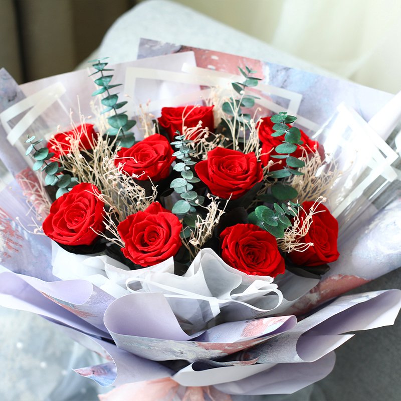 [V-day] Preserved Flower Bouquet 002