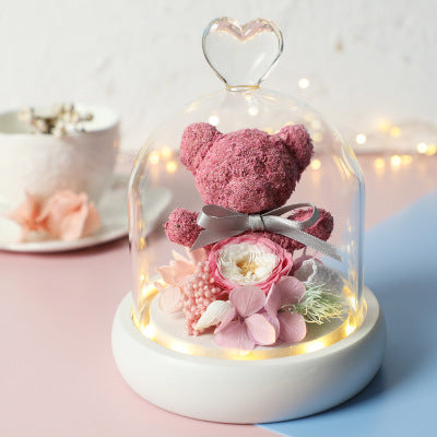 [V-day] Preserved Flower 388 (w led lights)