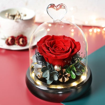 [V-day] Preserved Flower 428 (w led lights)