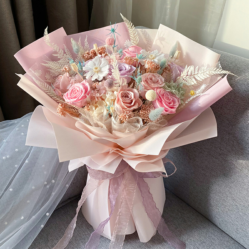 [V-day] Preserved Flower Bouquet 001