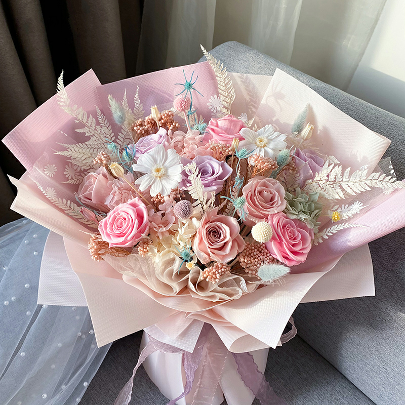 [V-day] Preserved Flower Bouquet 001