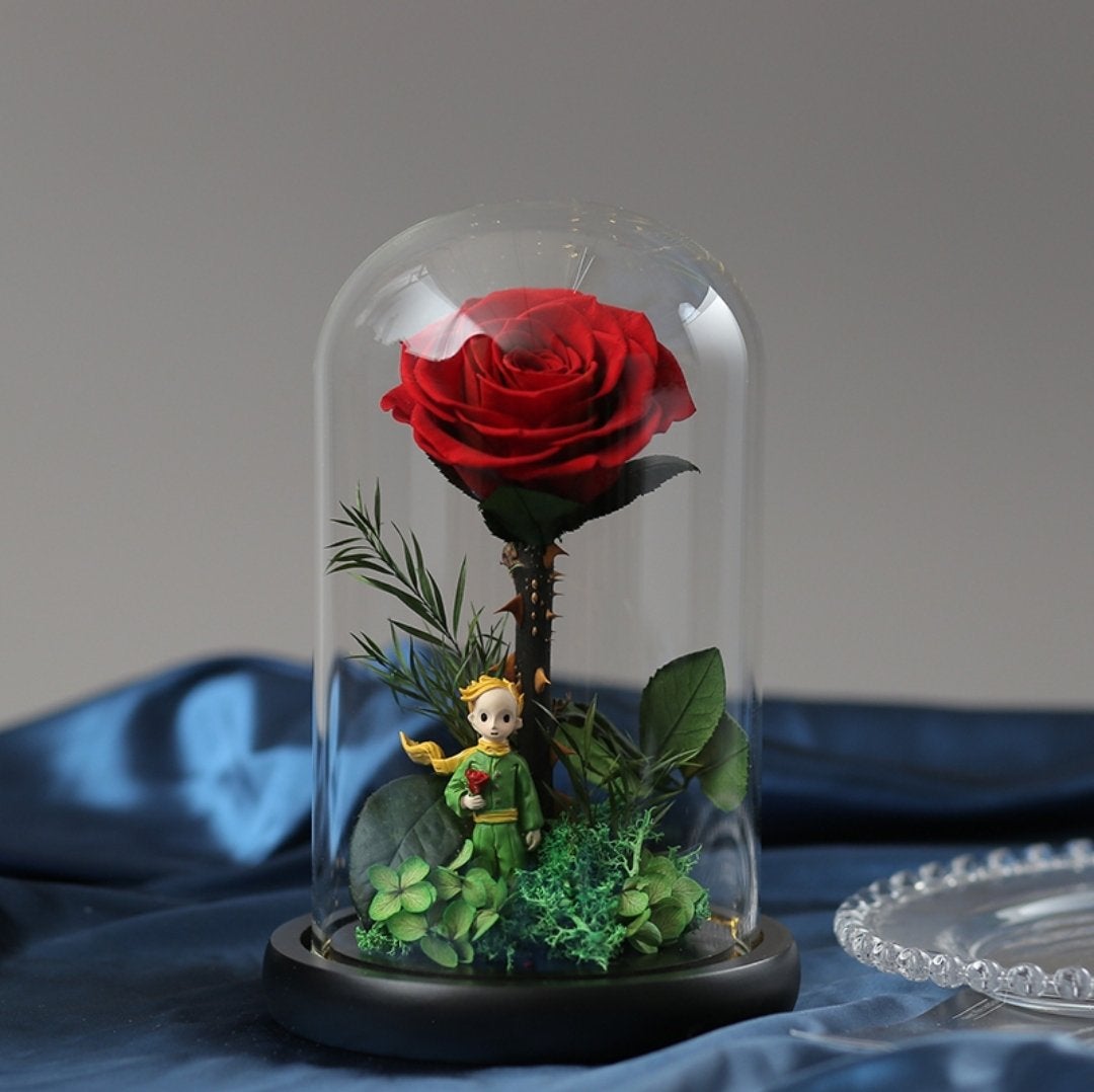 [V-day] Preserved Flower 597 (w led lights)