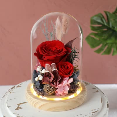 [V-day] Preserved Flower 225 (w led lights)