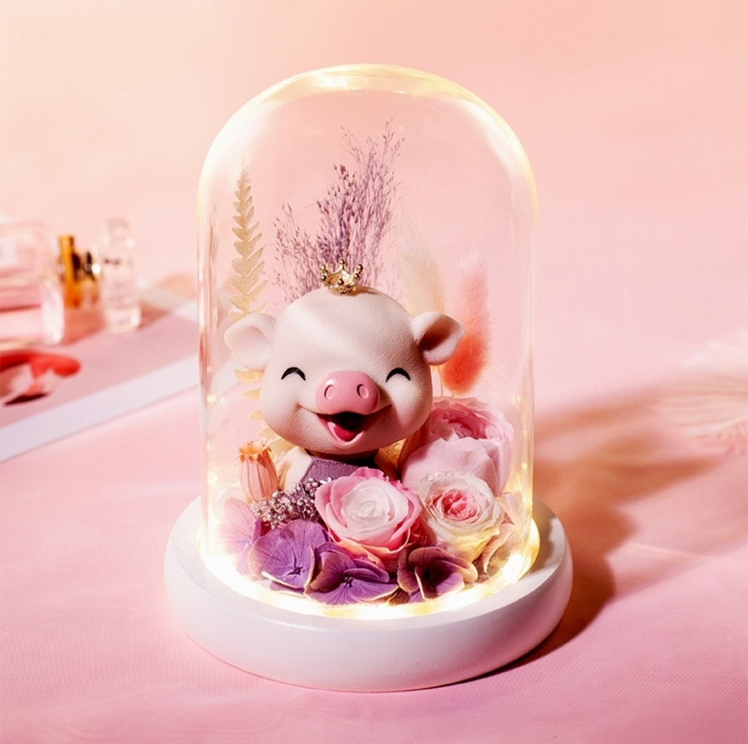 Preserved Flower 515 (w led lights)