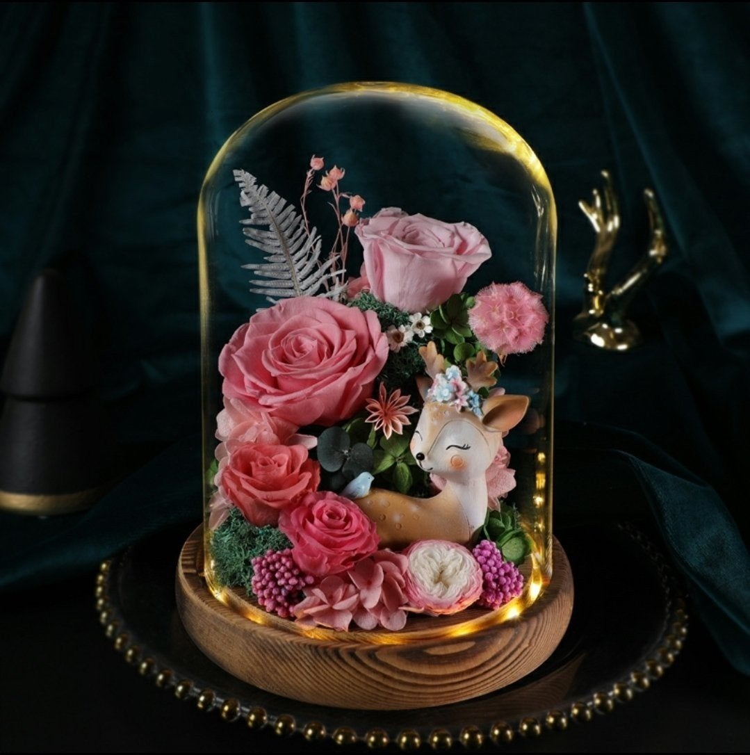 [MUM] Preserved Flower 581 (w led lights)
