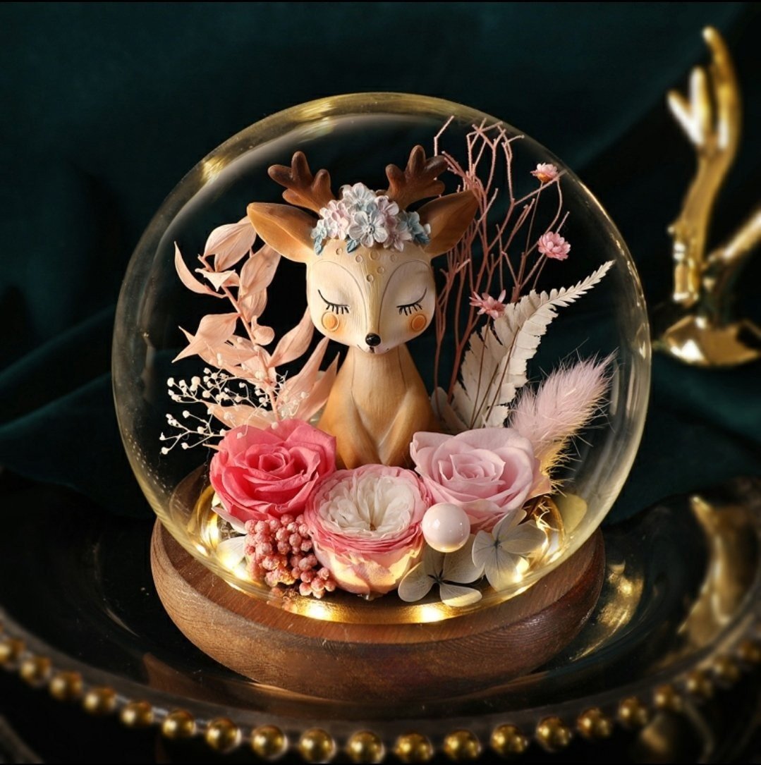 Preserved Flower 578 (w led lights)