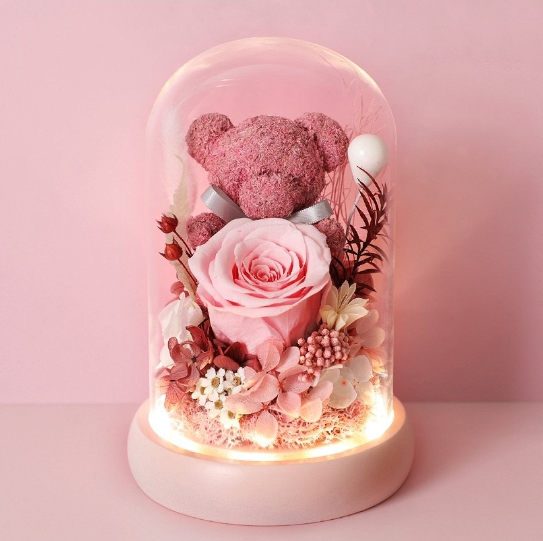 Preserved Flower 377 (w led lights)