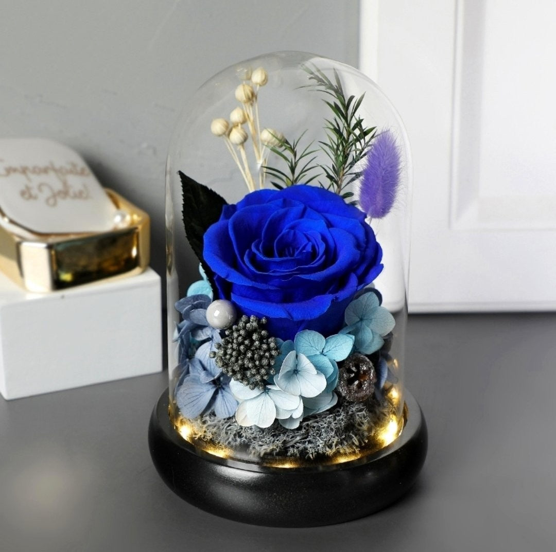 [V-day] Preserved Flower 383 (w led lights)