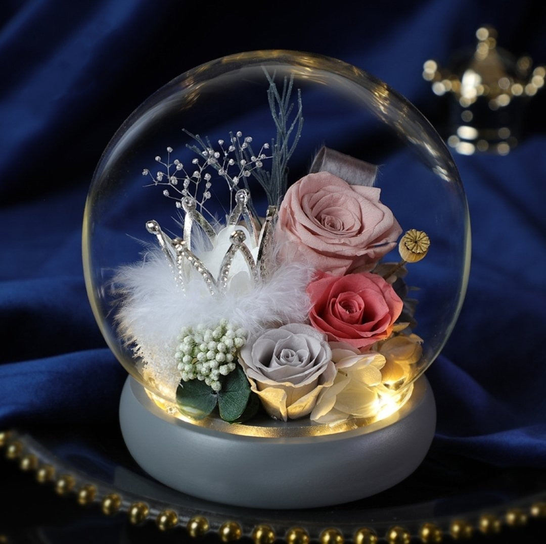 [MUM] Preserved Flower 368 (w led lights)